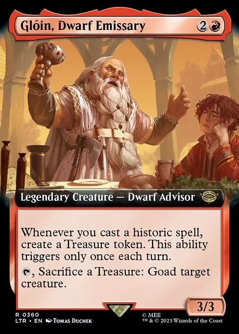 Glóin, Dwarf Emissary · The Lord of the Rings: Tales of Middle-earth 360/856