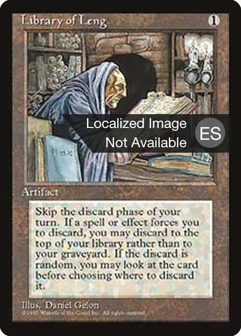 Library of Leng · Fourth Edition Foreign Black Border 333/378