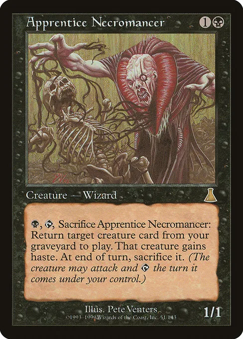 Apprentice Necromancer · Urza's Destiny 51/143