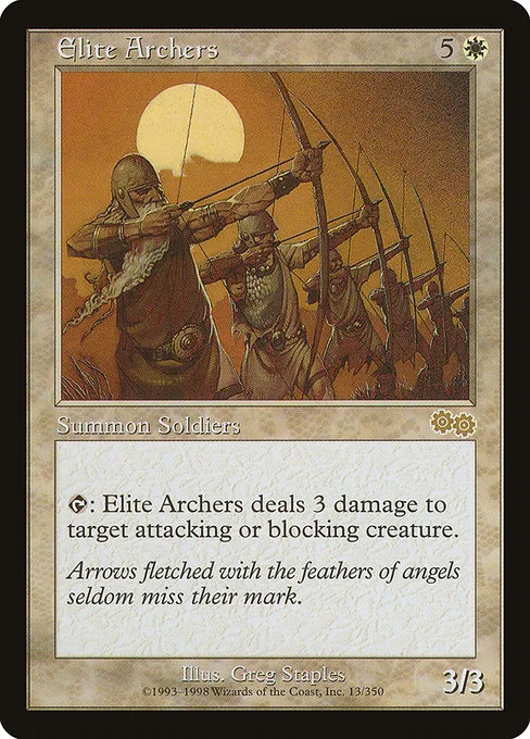 Elite Archers · Urza's Saga 13/357