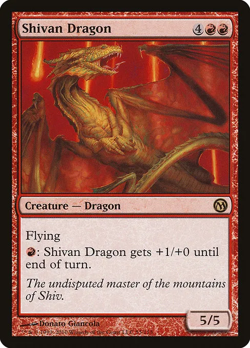 Shivan Dragon · Duels of the Planeswalkers 53/113