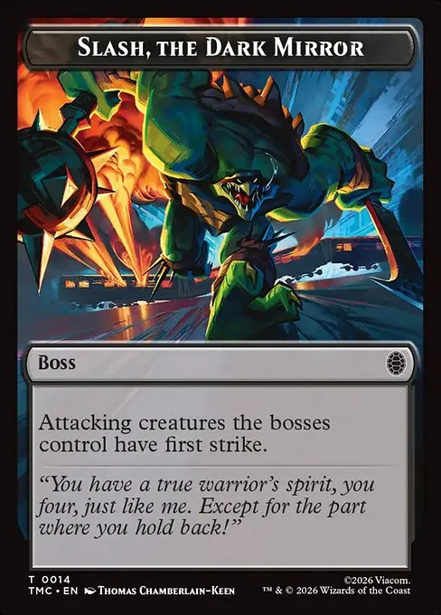 Slash, the Dark Mirror · Teenage Mutant Ninja Turtles Eternal Tokens 14/31