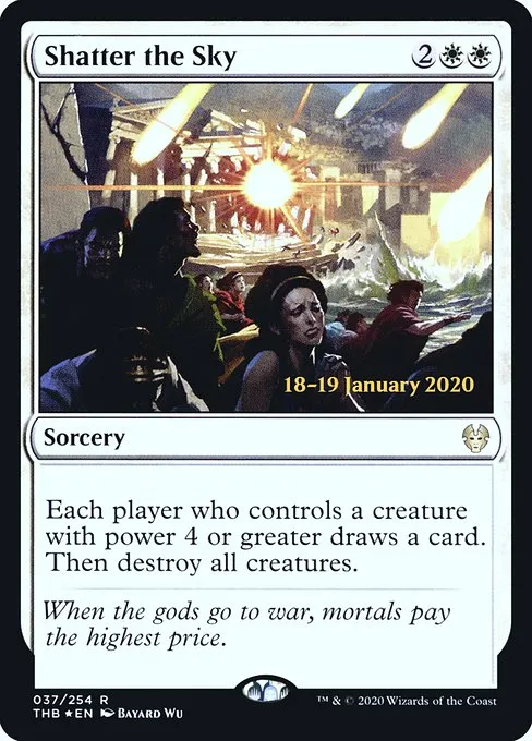 Shatter the Sky · Theros Beyond Death Promos 37s/137