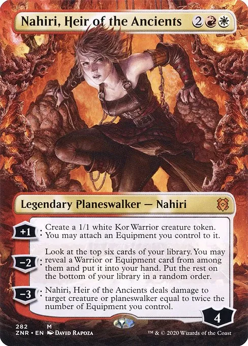 Nahiri, Heir of the Ancients · Zendikar Rising 282/407