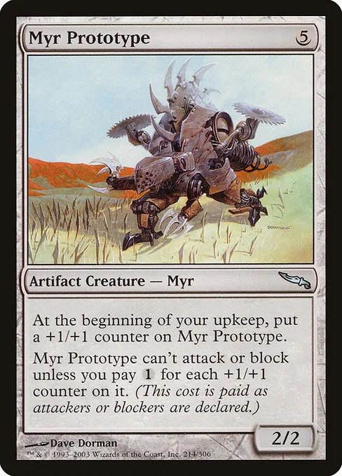 Myr Prototype · Mirrodin 214/306
