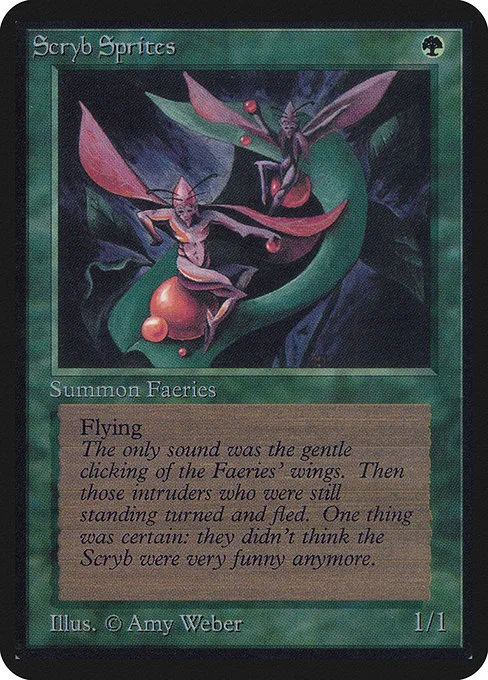 Scryb Sprites · Limited Edition Alpha 215/295