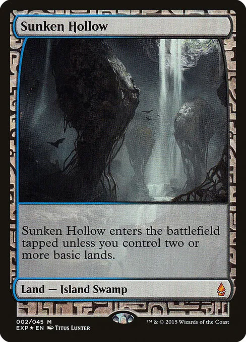 Sunken Hollow · Zendikar Expeditions 2/45