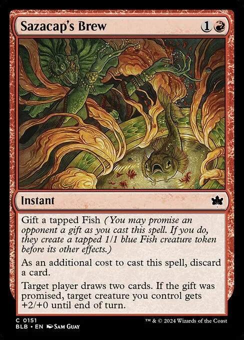 Sazacap's Brew · Bloomburrow 151/398