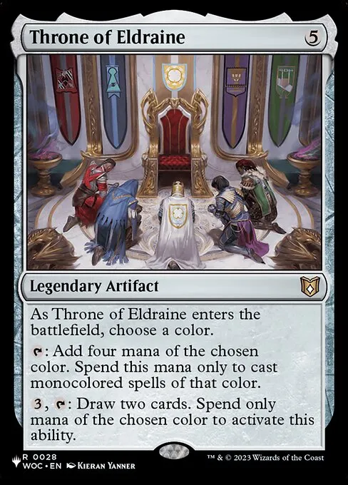 Throne of Eldraine · The List WOC-28/5050