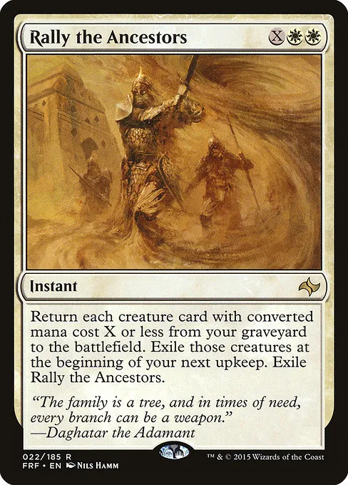 Rally the Ancestors · Fate Reforged 22/191