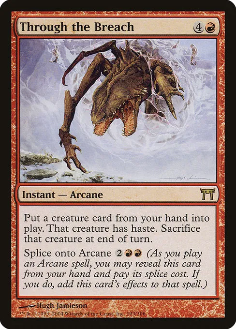 Through the Breach · Champions of Kamigawa 193/307