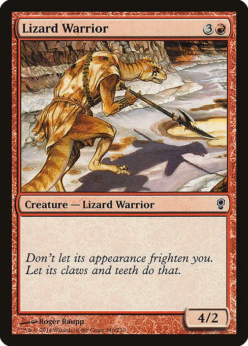 Lizard Warrior · Conspiracy 146/210