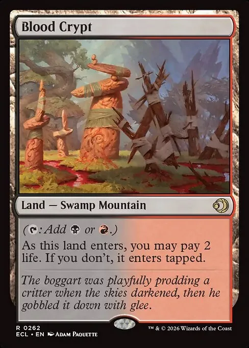 Blood Crypt · Lorwyn Eclipsed 262/408