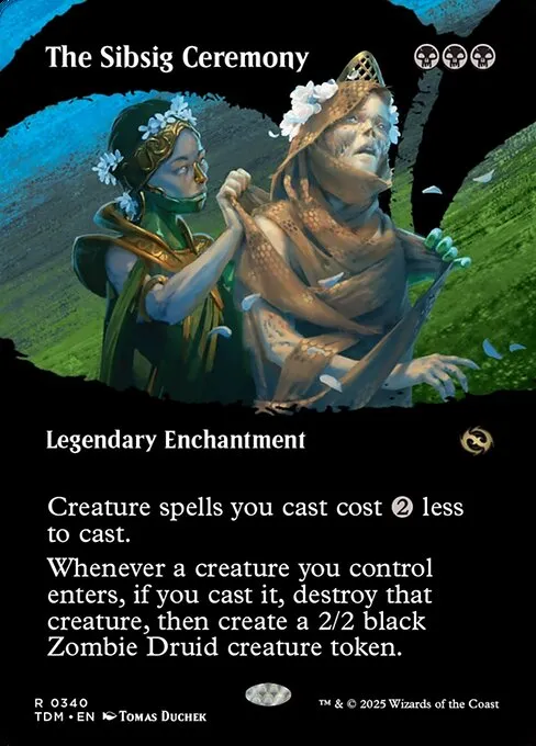 The Sibsig Ceremony · Tarkir: Dragonstorm 340/427