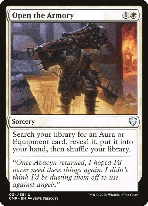 Open the Armory · Commander Legends 34/718