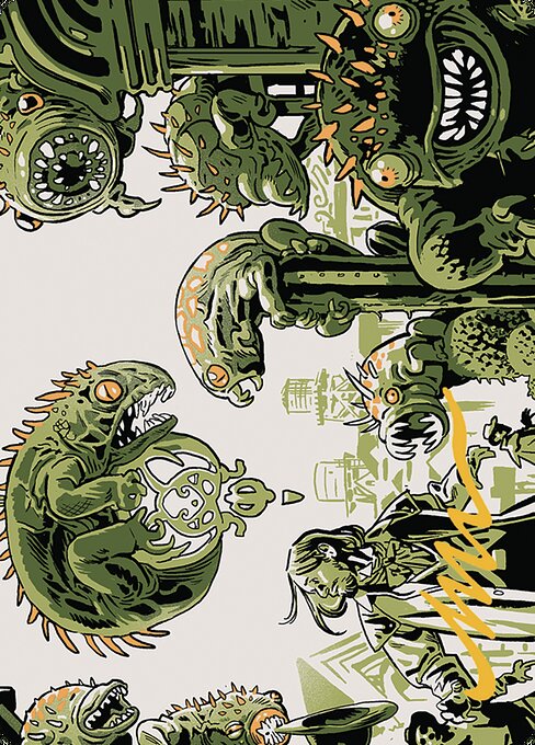 Pest Infestation // Pest Infestation · Outlaws of Thunder Junction Art Series 42/54