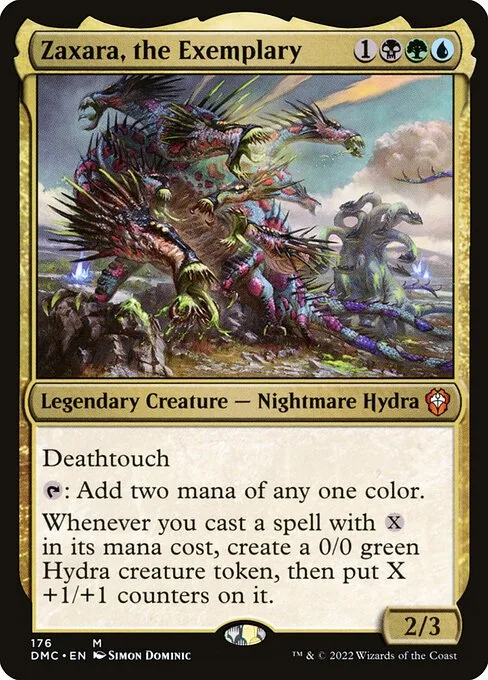 Zaxara, the Exemplary · Dominaria United Commander 176/240