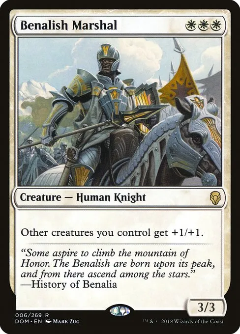 Benalish Marshal · Dominaria 6/280