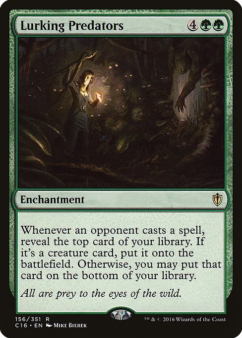 Lurking Predators · Commander 2016 156/351