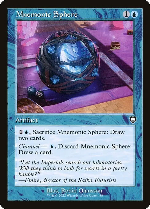 Mnemonic Sphere · The Brothers' War Commander 88/209