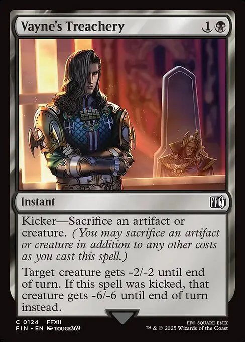 Vayne's Treachery · Final Fantasy 124/599
