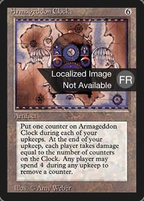 Armageddon Clock · Foreign Black Border 234/307
