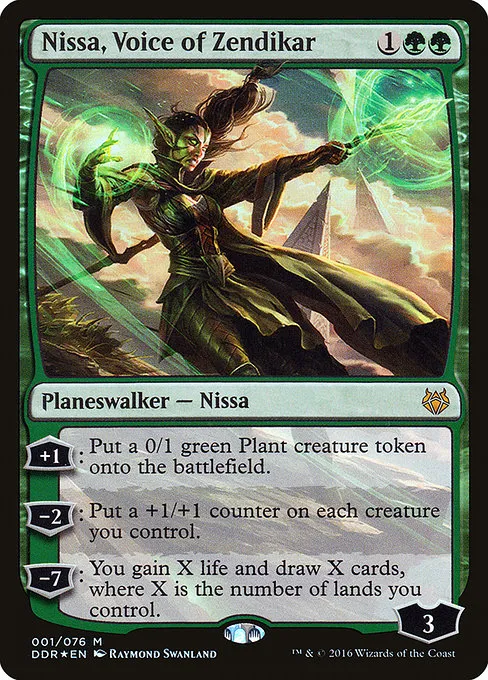 Nissa, Voice of Zendikar · Duel Decks: Nissa vs. Ob Nixilis 1/76