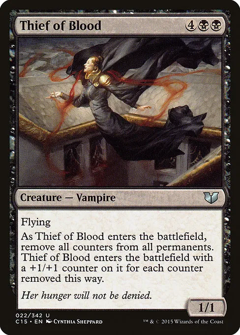 Thief of Blood · Commander 2015 22/342