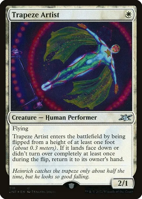 Trapeze Artist · Unfinity 318/639
