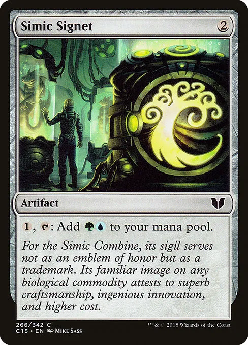 Simic Signet · Commander 2015 266/342