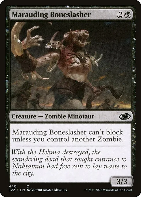 Marauding Boneslasher · Jumpstart 2022 440/835
