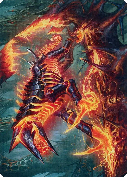 Kuldotha Cackler // Kuldotha Cackler · Phyrexia: All Will Be One Art Series 32/81