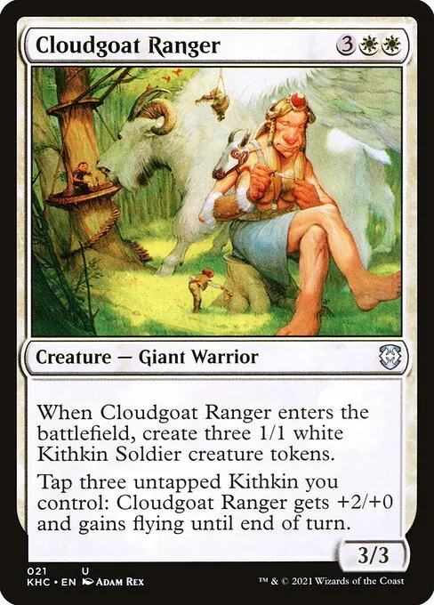 Cloudgoat Ranger · Kaldheim Commander 21/119