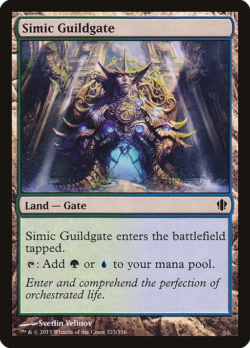 Simic Guildgate · Commander 2013 323/356
