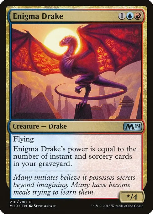 Enigma Drake · Core Set 2019 216/314