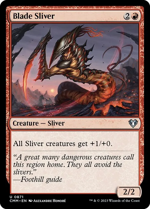 Blade Sliver · Commander Masters 871/1067