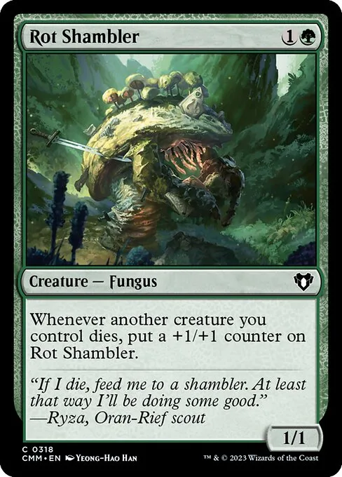 Rot Shambler · Commander Masters 318/1067