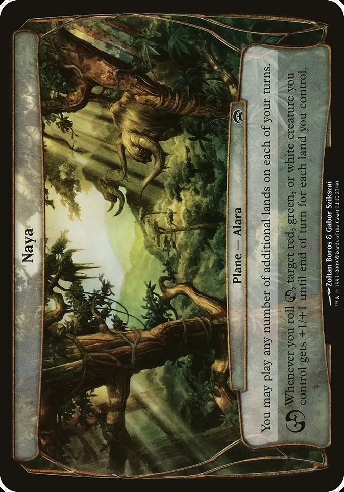 Naya · Planechase Planes 27/40