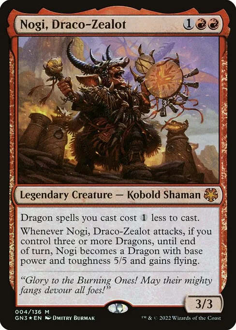 Nogi, Draco-Zealot · Game Night: Free-for-All 4/135