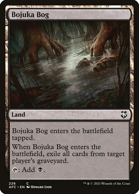 Bojuka Bog · Forgotten Realms Commander 226/331