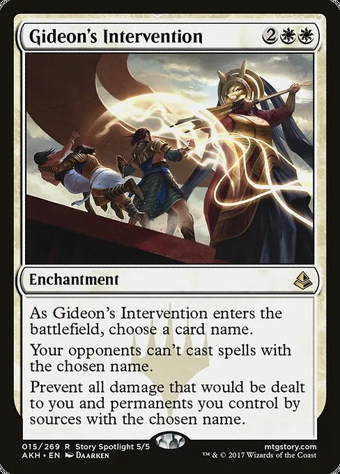 Gideon's Intervention · Amonkhet 15/287