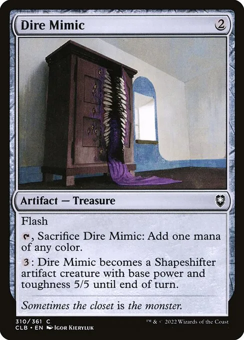 Dire Mimic · Commander Legends: Battle for Baldur's Gate 310/936