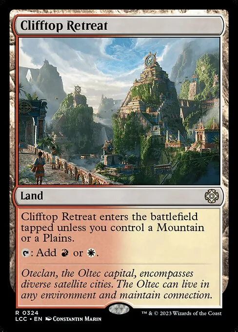 Clifftop Retreat · The Lost Caverns of Ixalan Commander 324/370