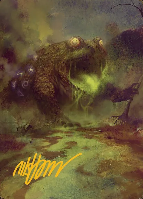 The Gitrog Monster // The Gitrog Monster · Bloomburrow Art Series 52/54
