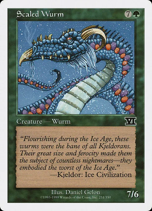 Scaled Wurm · Classic Sixth Edition 251/351