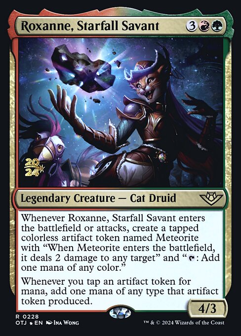 Roxanne, Starfall Savant · Outlaws of Thunder Junction Promos 228s/160