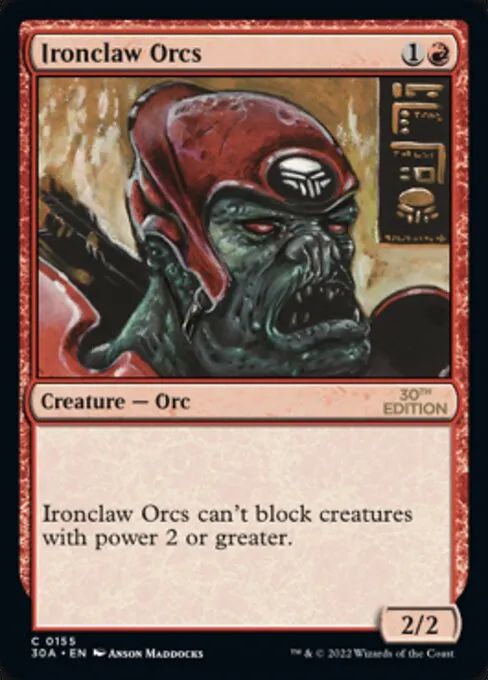 Ironclaw Orcs · 30th Anniversary Edition 155/594