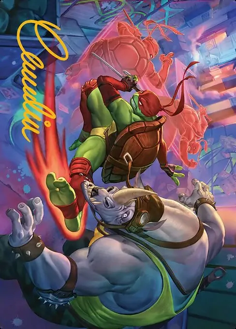 Super Combo // Super Combo · Teenage Mutant Ninja Turtles Art Series 44/54