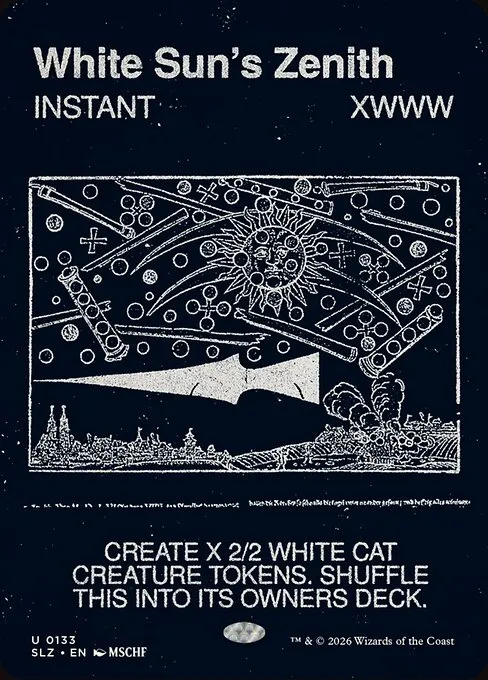 White Sun's Zenith · The Zeta Set 133/21