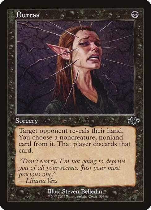 Duress · Dominaria Remastered 303/457
